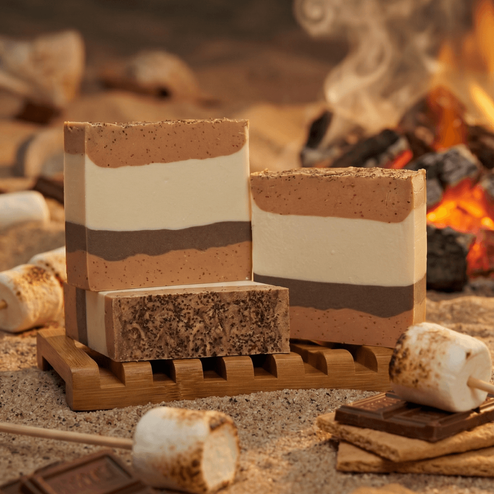 Marshmallow's Bonfire S'mores โ Ambassador Soap Bars