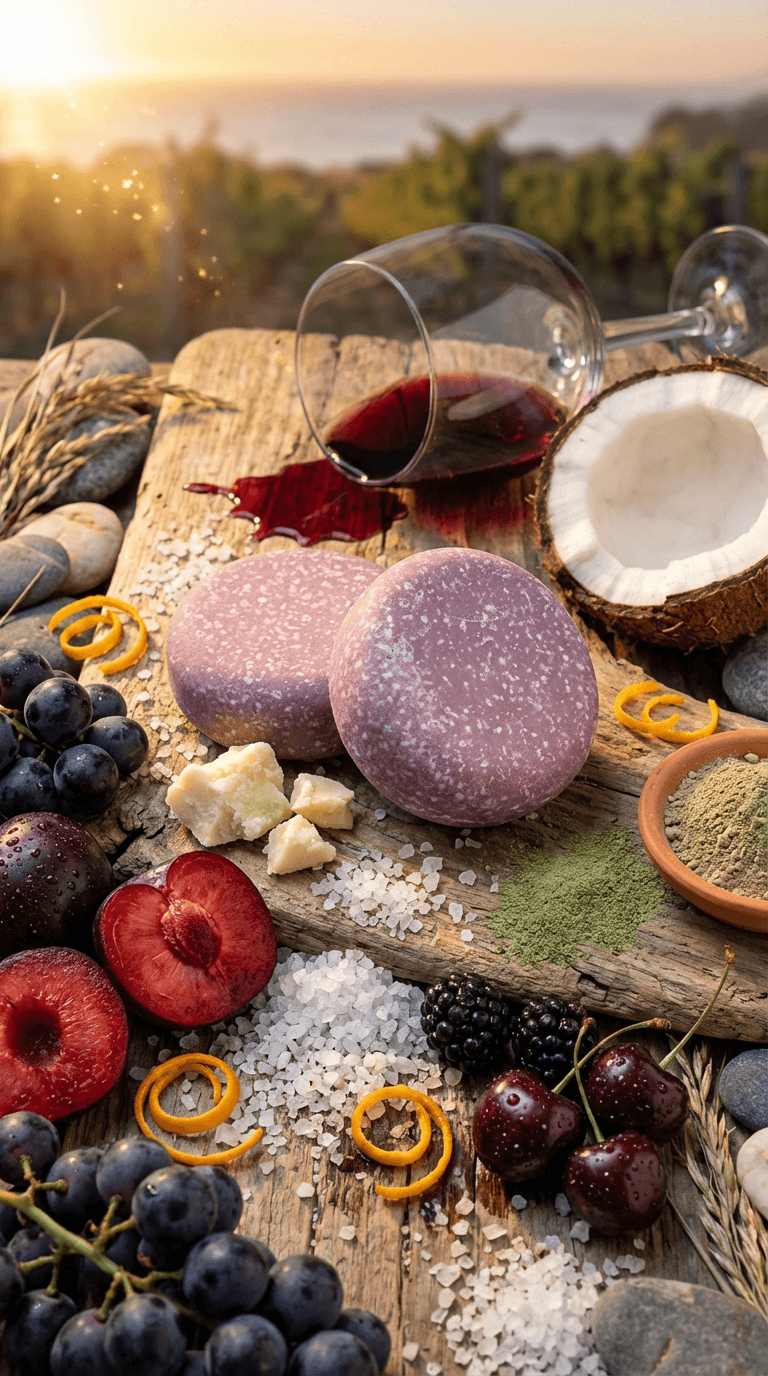 Jasmine's Juicy Merlot Sea Salt Scrub — photo 2