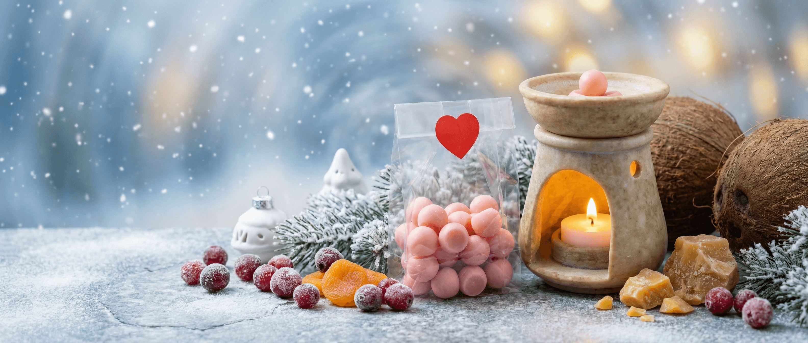 Frosted Cranberry Wax Melts โ photo 4