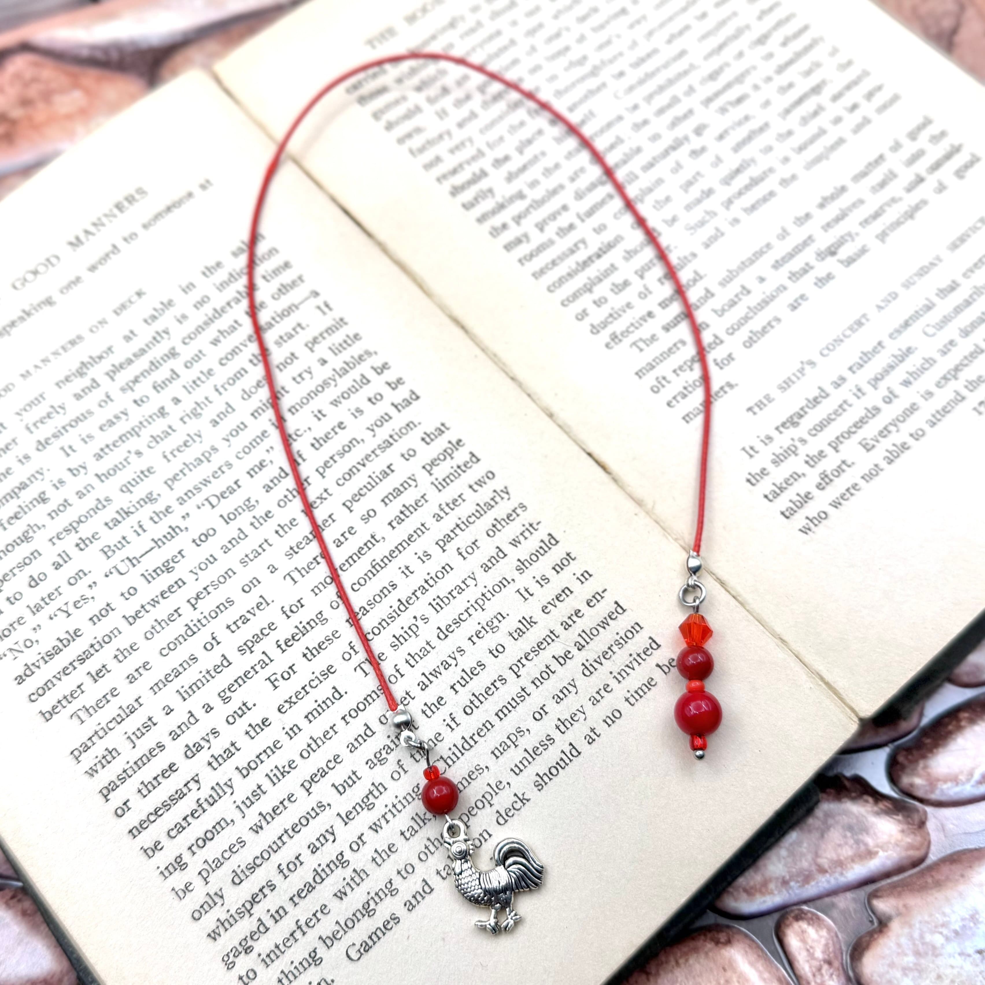 Red Rooster Bookmark โ Bookmarks & Journals