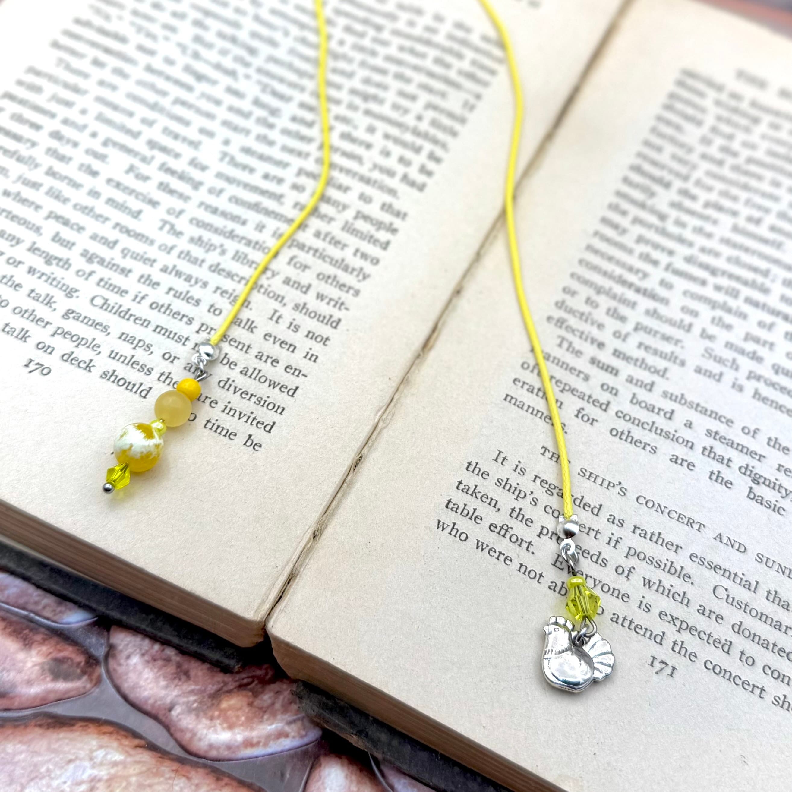Yellow Hen Bookmark โ Bookmarks & Journals