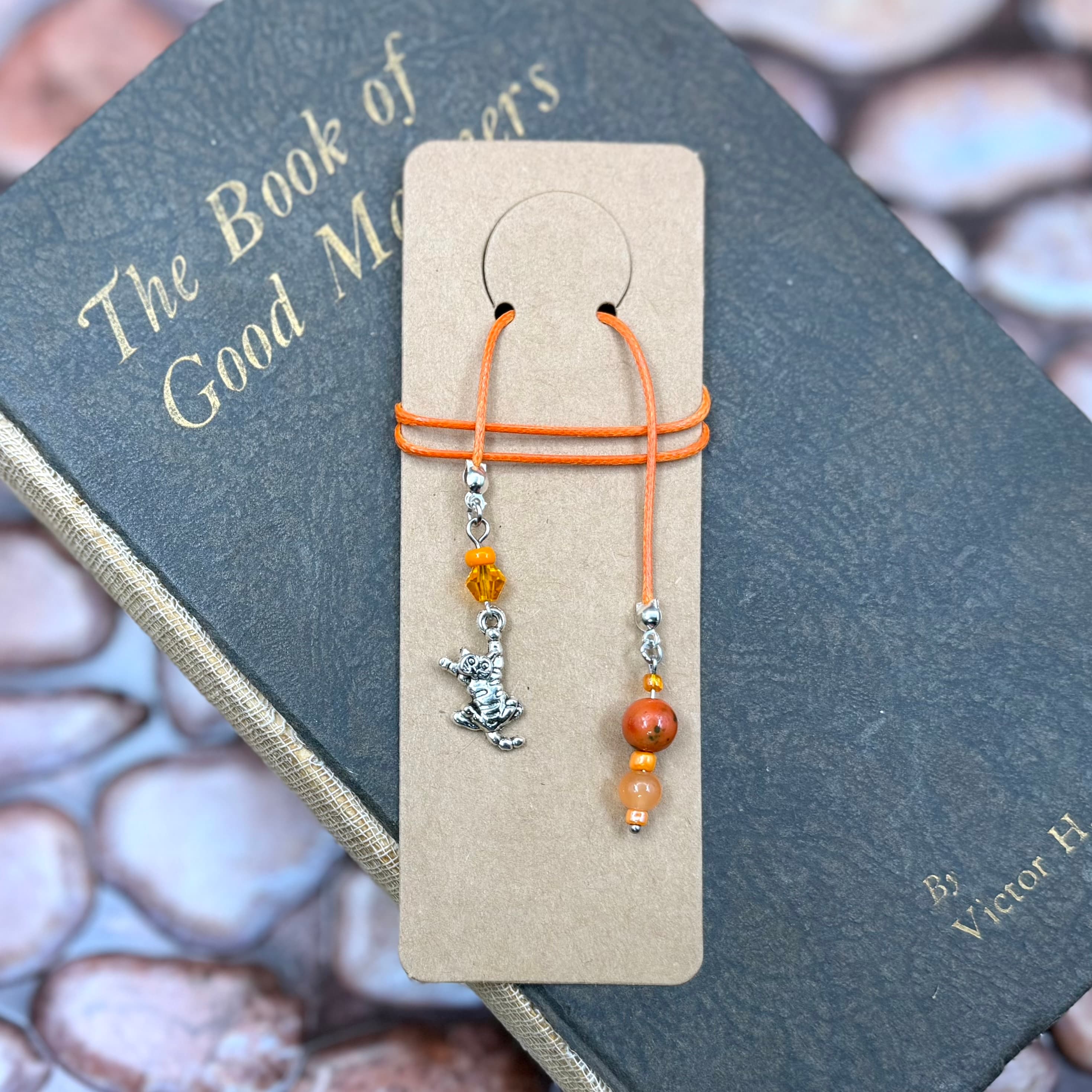 Orange Cat Bookmark โ photo 2