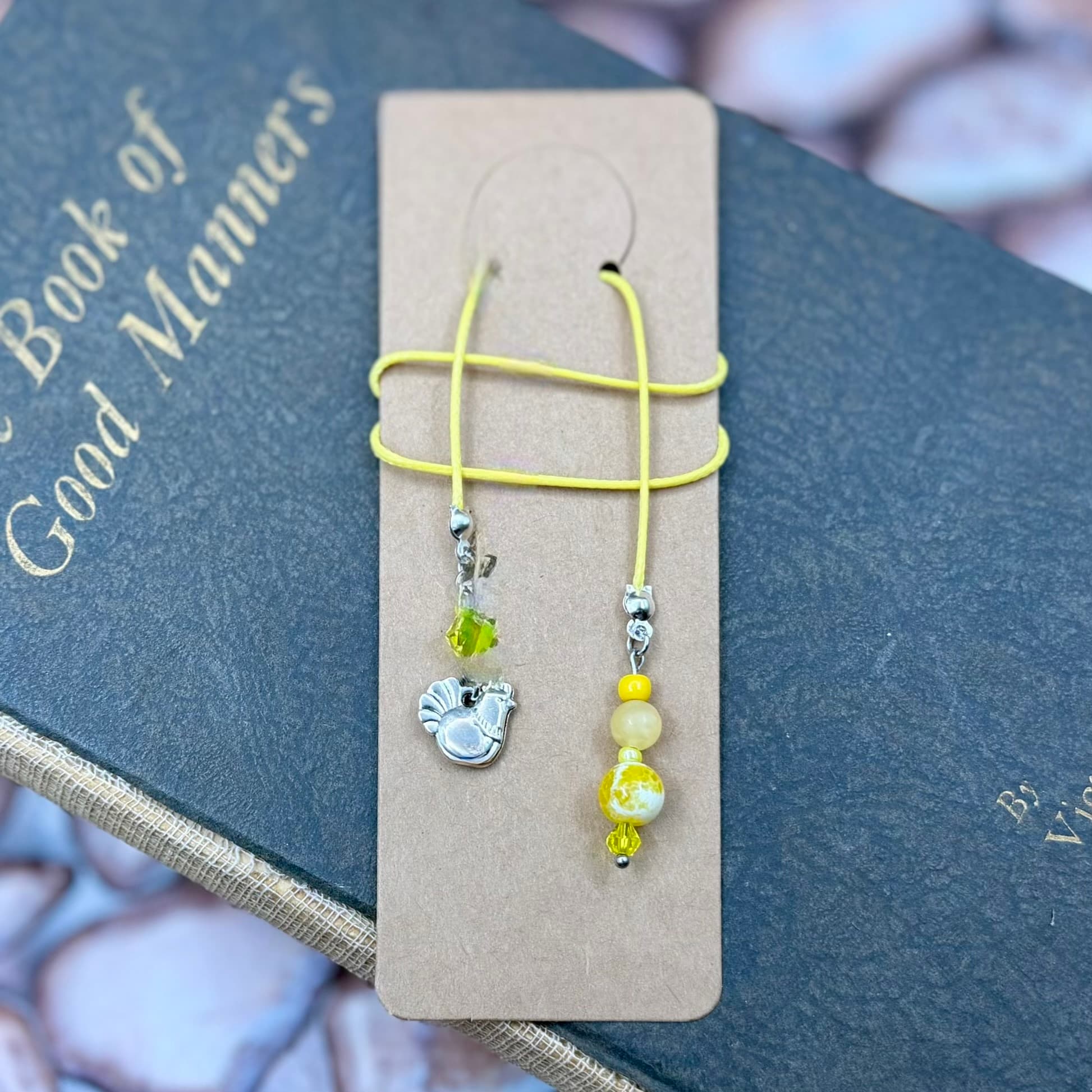 Yellow Hen Bookmark โ photo 2