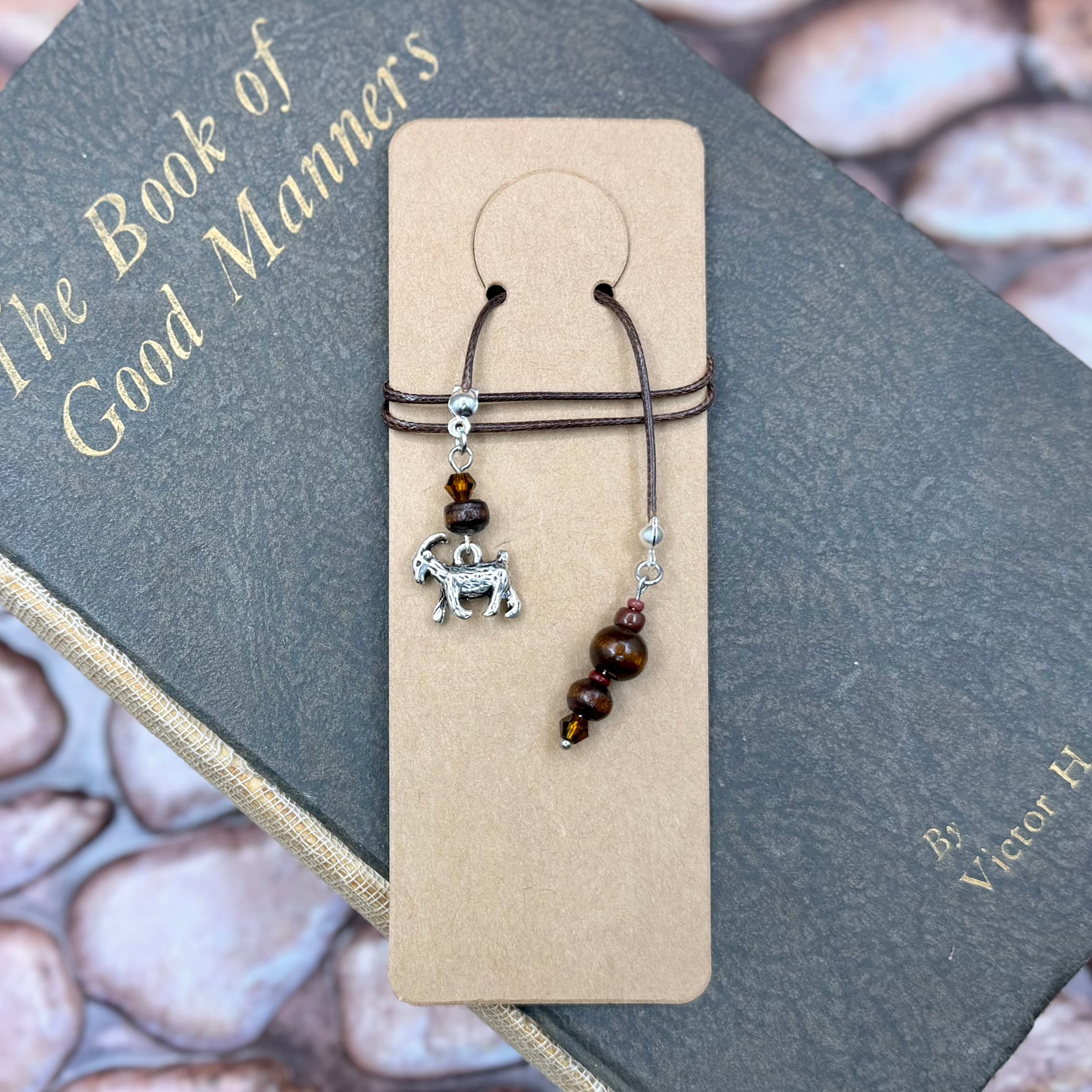 Brown Goat Bookmark โ photo 2