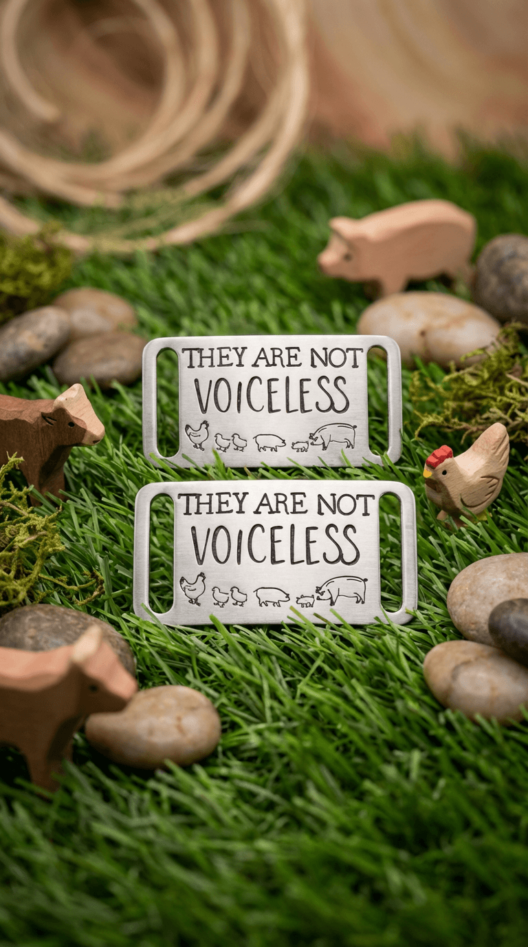 They Aren't Voiceless Shoe Tag Set โ photo 1