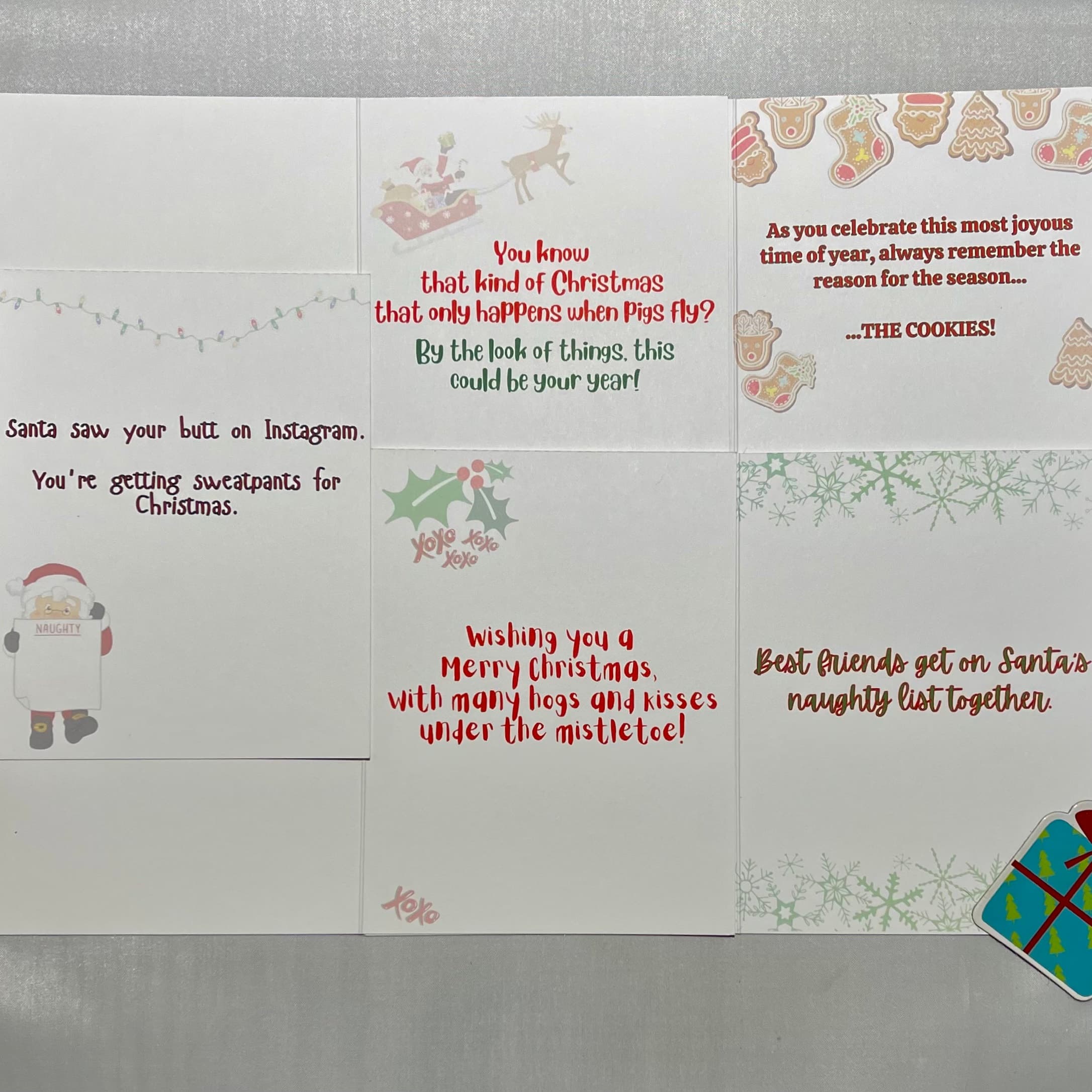 Funny Pigs Christmas Cards โ photo 2